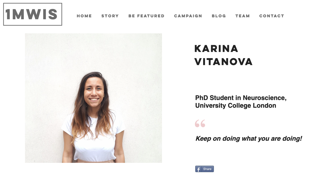 THREAD 23/100 

Hey Karina Vitanova - a PhD Student – who is trying to unravel how the electrical signals which are passed around by brain cells change when Alzheimer's disease begins to develop. Inspiring!

Ft & thx @karinavitanova
1mwis.com/profiles/Karin…