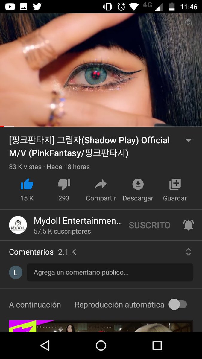 Sukiyanyuzu__'s tweet photo. VAMOS LUVITS PORFAVOR CUANTO TIEMPO ESTUVIMOS ESPERANDO ESTO Y MAS LAS CHICAS!  , ASI QUE PORFAVOR MYDOLL Y LAS CHICAS SE ESFORZARON
SIGAN COMPARTIENDO Y HACIENDO STREAM QUE TENEMOS TIEMPO PARA LOGRAR LOS 100K Y MAS 
#그림자 #핑크판타지⠀
#ShadowPlay⠀
#Pinkfantasy https://t.co/wi2bLPf566