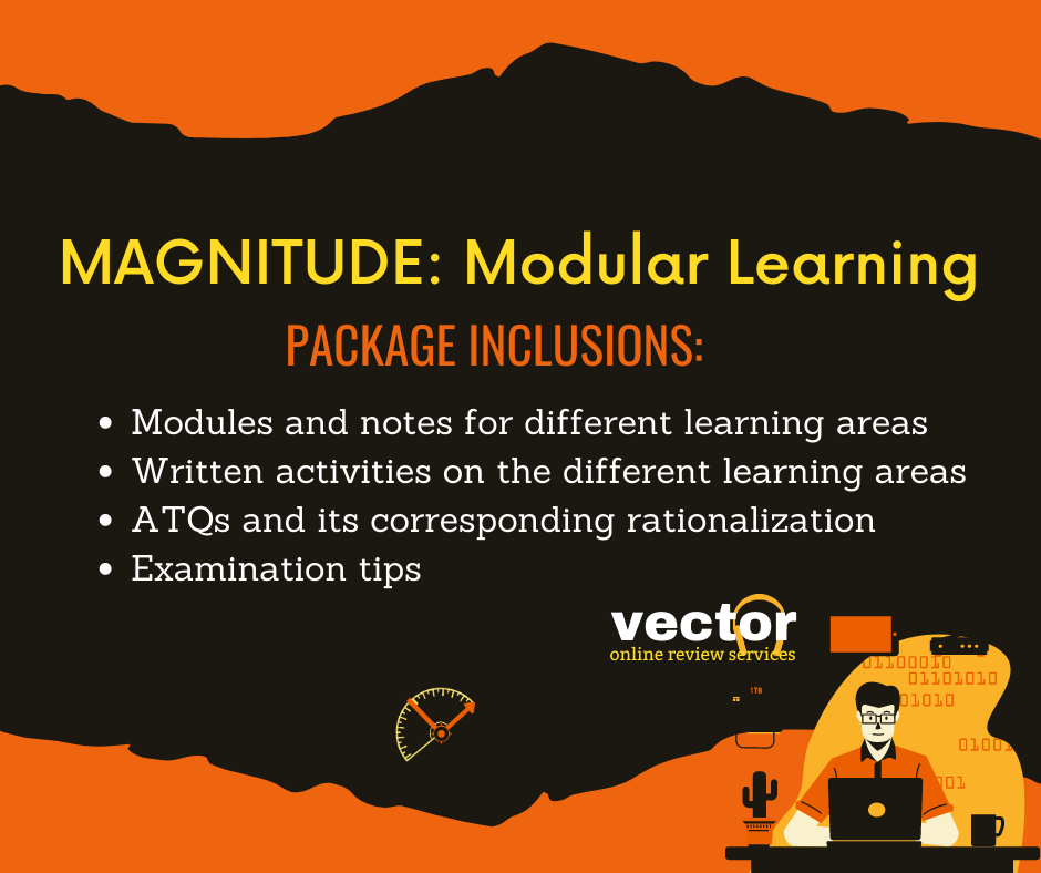 Vector_ORS's tweet photo. MAGNITUDE: Modular Learning (Asynchronous Learning)
The Modular Learning is recommended for students whose learning strategies involve reading and is capable of self-learning.
#Vector
#WherePurposeMeetsDirection
#CETs2021 https://t.co/E0x2ygT2KE