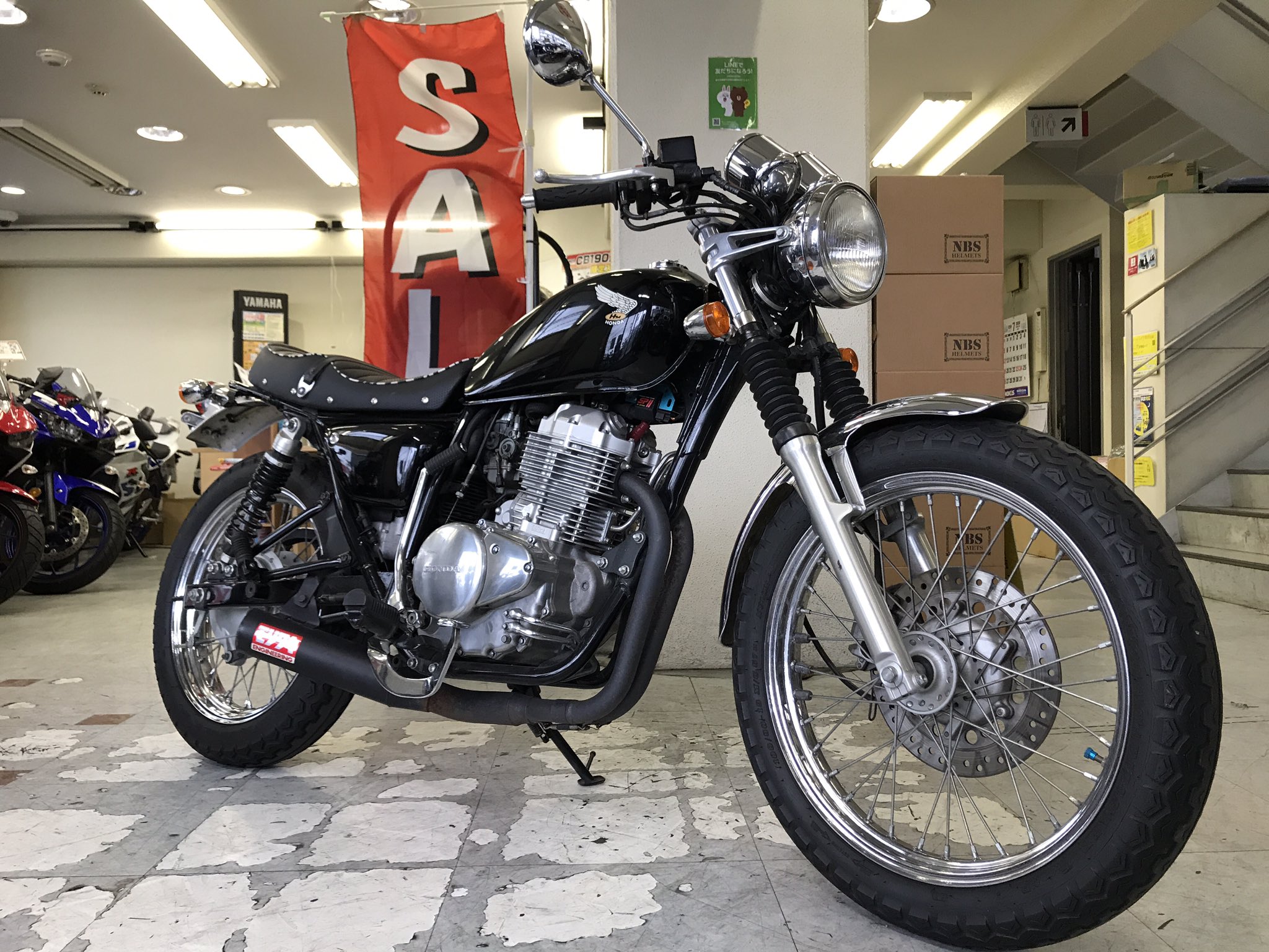 値上げ間近‼️国産 CB1100SC65 ショート管 メッキ