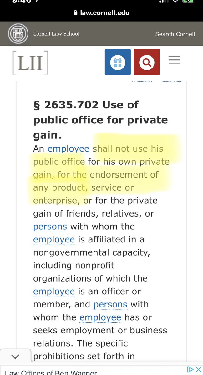 Kristen1969 (@krys10iam) on Twitter photo @olgaNYC1211 <a href="/IvankaTrump/">Ivanka Trump</a> <a href="/GoyaFoods/">Goya Foods</a> Even if she’s not getting paid, she’s breaking the law. @olgaNYC1211 <a href="/IvankaTrump/">Ivanka Trump</a> <a href="/GoyaFoods/">Goya Foods</a> Even if she’s not getting paid, she’s breaking the law.