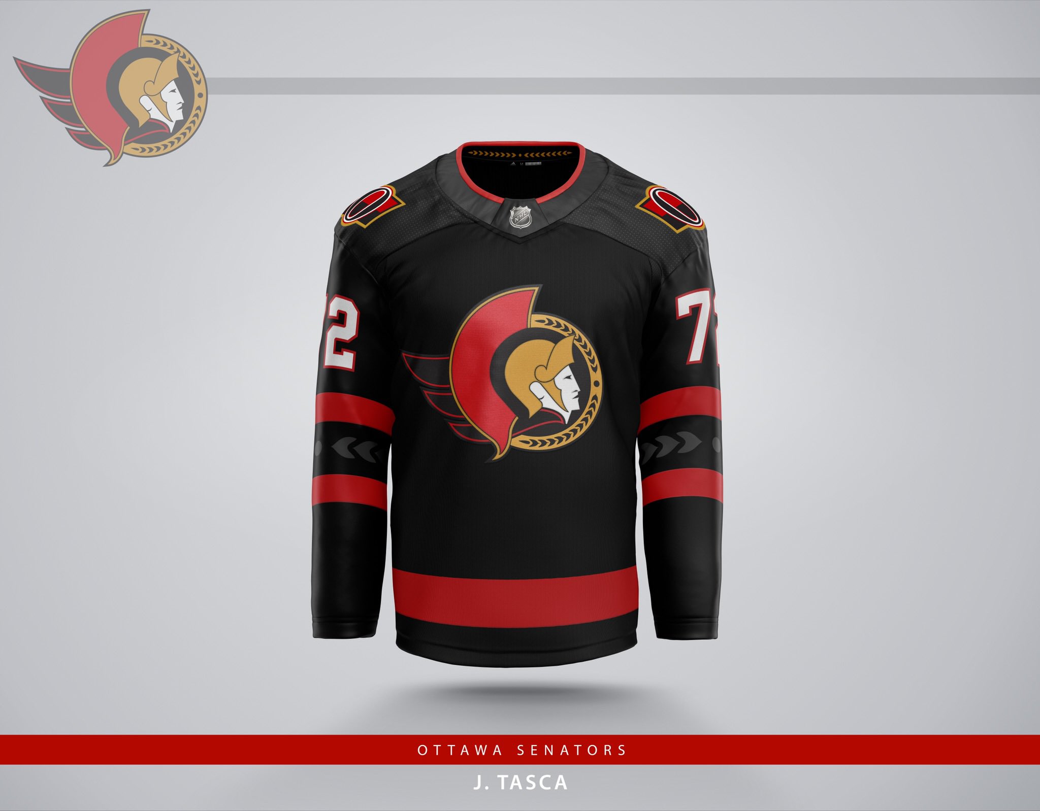 Ottawa Senators - Away Jersey Concept by Gojira5000 on DeviantArt