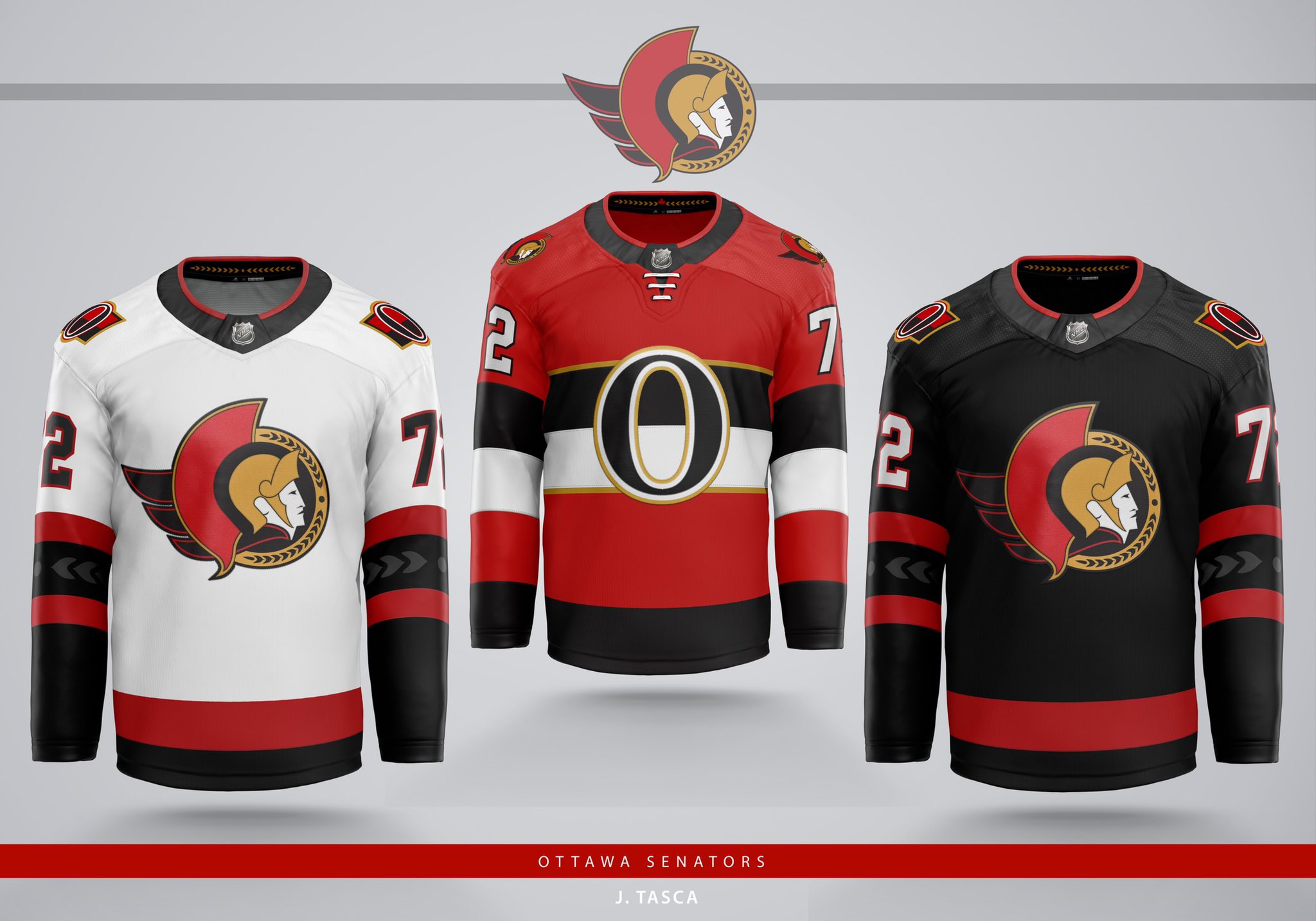 SIGNED Ottawa Senators Home 2D Jersey 