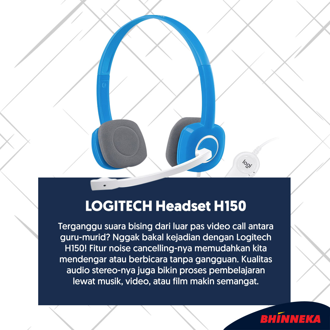 bhinneka's tweet image. Video call makin nyaman pakai #LogitechHeadset. Cek produknya di bhnk.co/LogitechHeadse…

#AnatomiProdukBhinneka #BusinessSuperEcosystem #BackToSchool #BelajarDiRumah #BelajarDariRumah #KembaliSekolah #PeralatanSekolah #Promo
