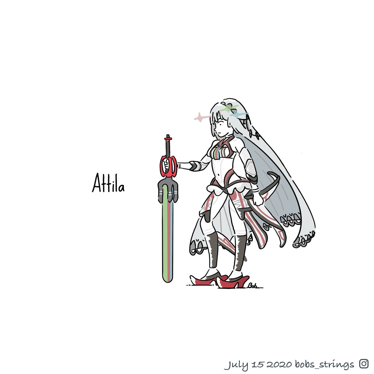 bobs_artworks's tweet image. .
.
ガチャは悪い文明。
.
#毎日FGO 
#saber 
#セイバー 
#Attila 
#アルテラ 
#フォトンレイ
.

#fate 
#fategrandorder 
#fgo 
#fgo好きな人と繋がりたい 
#portrait #似顔絵 #似顔絵イラスト 
#illust #illustration #illustgram #イラストグラム