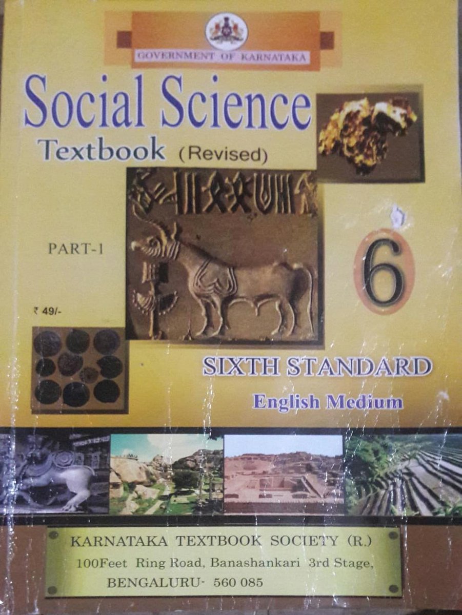 Dear <a href="/nimmasuresh/">S.Suresh Kumar</a>
This is Karnataka state Govt 6th std social science textbook

During the vedic period animal sacrifice done in yaga reciting Sanskrat sloka  which resulted shortage of food

Due to varna system, social disentigration brahmin had luxury life.

Is it true history?