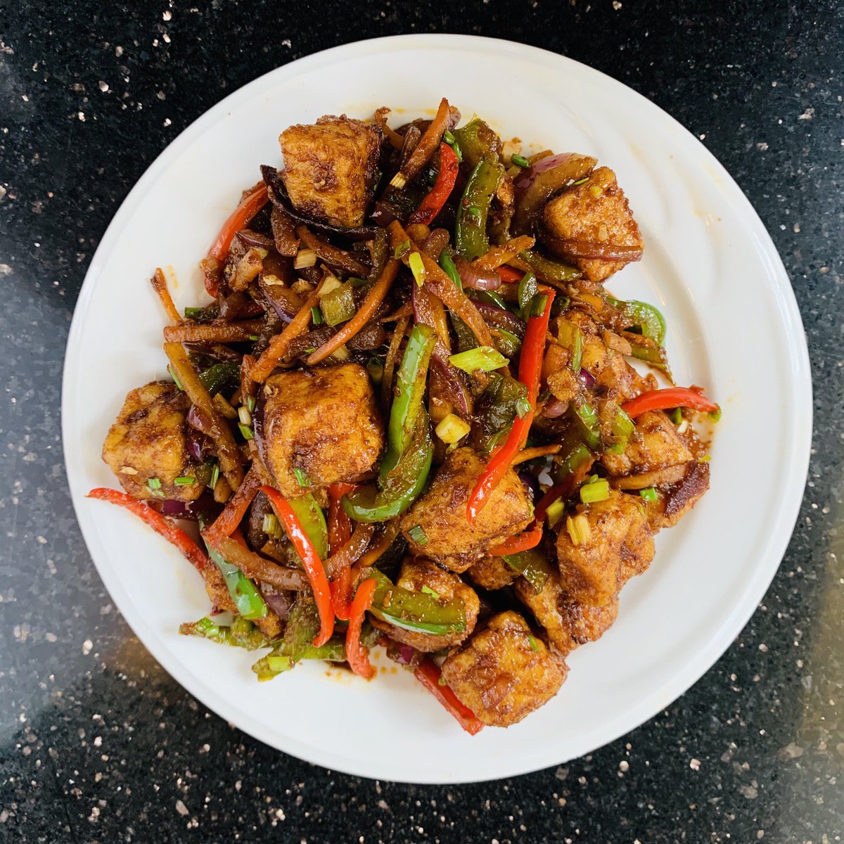 TastiWok's tweet photo. Introducing Tofu for our vegetarian clients, this is Dry Chili Tofu..  #vegetarian #superdelicious https://t.co/FWQu3z9z3f