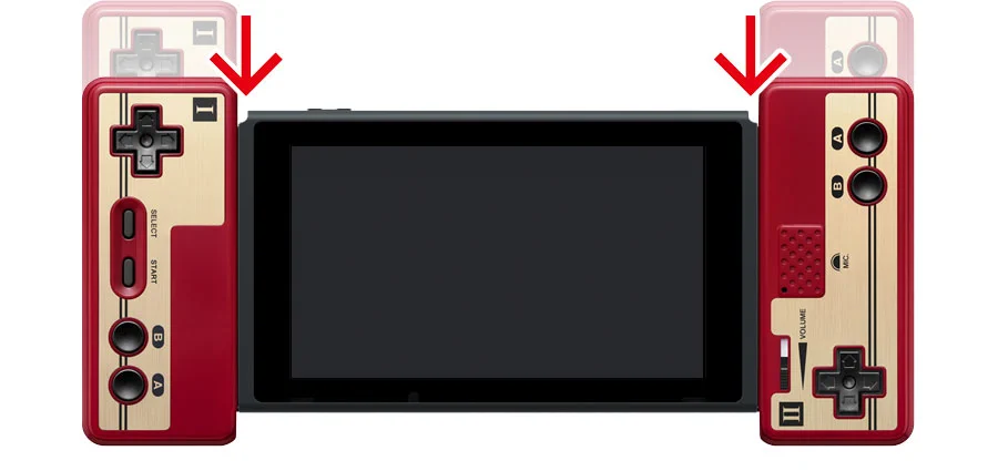 コラ画像にしか見えないニンテンドースイッチのファミコンコントローラーwww