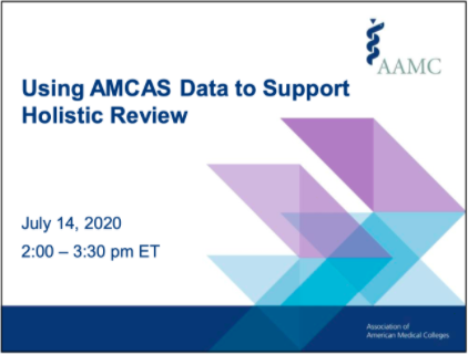 Today,  @AAMC_MCAT held a webinar that was unannounced on social media. The slides from this webinar, as well as additional files, were sent to us (unprompted) by several attendees so that we could see the data the AAMC presented.(This is the we mentioned earlier)1/