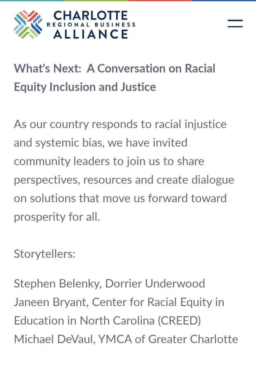 MichaelDeVaul's tweet photo. Thank you for the invite @clt_alliance: The #courageousconversation was stimulating, truthful & necessary. Grateful to be joined by co-inspirers @TeamJaneen @AskBelenky. To our #CLTYP’s, Don’t lose yourself in an organization, #FindYourPurpose to #ArriveOnPurpose #TakeAction4CLT https://t.co/ITQReboJem
