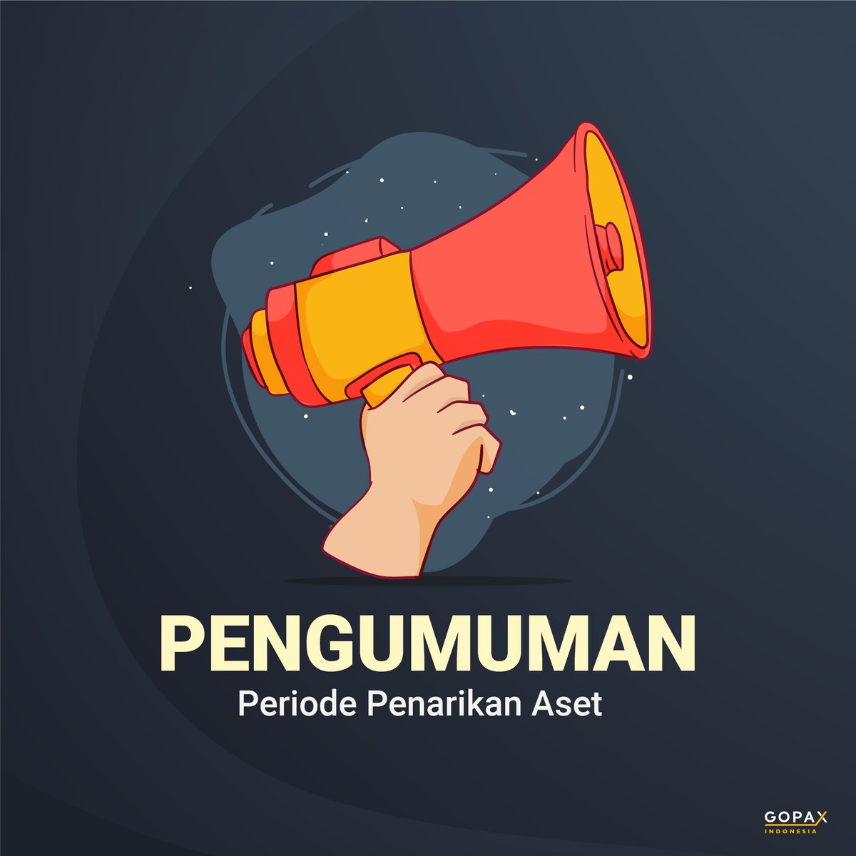 GopaxID's tweet photo. Perhatian...Perhatian!
Dihimbau kepada seluruh pengguna Layanan GOPAX Indonesia untuk segera melakukan penarikan aset agar tidak menyesal dikemudian hari😎

#gopaxid #info #notice https://t.co/OjZALMarn2
