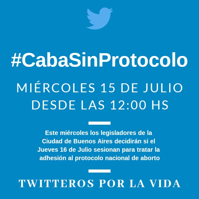 #CabaSinProtocolo #noalaborto