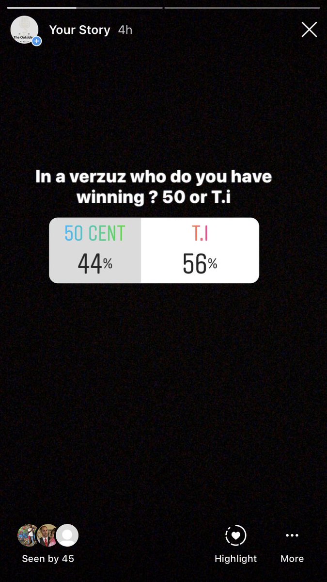 DaOutsiders's tweet image. Our Instagram followers think T.i can beat 50 Cent in a verzuz. Do y’all agree ?