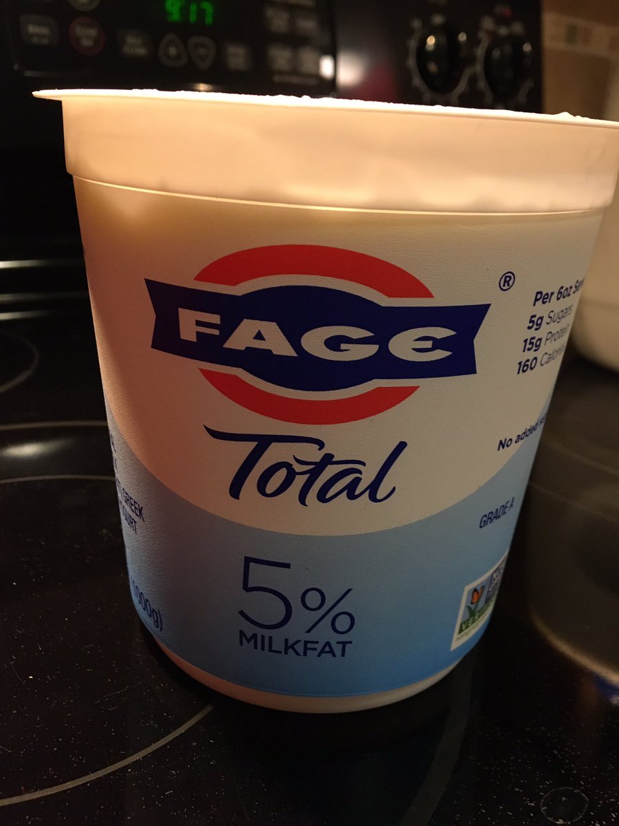 edh47742004's tweet photo. @FAGEUSA I regard your yogurt as one of my favorites, but was sad when I opened a brand new container and found mold 😕 https://t.co/6oPbtj67dx