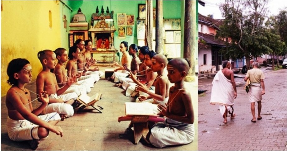 twt_Sonam's tweet photo. ***Sanskrit speaking villages ****

Mattur and Hosahalli 

These two villages (Karnataka India), where God's own language Sanskrit is spoken for day-to-day communication and children are taught vedas in school.

Thanks to these people to keep alive #Sanskrit 🙏 

#SanatanaDharma https://t.co/i0ZO2omjHy