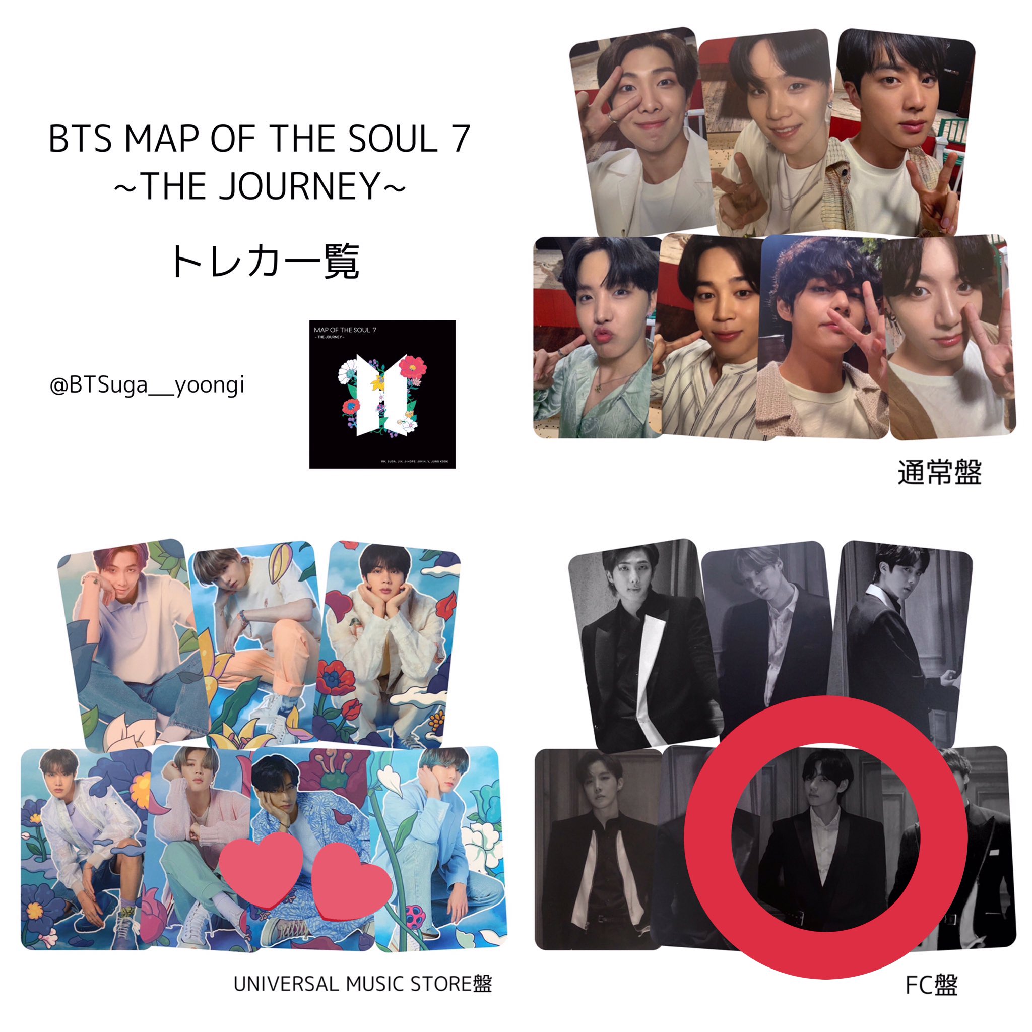 通販サイト一覧 BTS アルバム MAP OF THE SOUL 7 トレカ付き K-POP・アジア