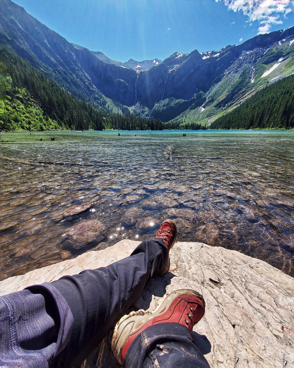 IsenbargerMolly's tweet photo. I lied, these are the last of the Avalanche Lake hike. If you continue on past the end of the trail, you can rough it a little and get to a cool waterfall. One of many that feed the lake. Always look for more to explore on hikes!!! Otherwise you'll miss some good stuff! https://t.co/OWgyP54jy0