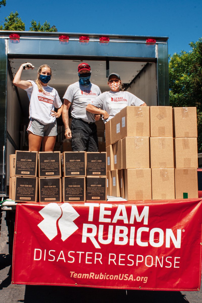 TeamRubicon's tweet photo. At Team Rubicon, we always go where the need is greatest. In times like these, we rely on partners to make sure we get there safely. Thanks to @AmericanAir &amp; @Deloitte for your donation to get our Greyshirts out in the field across the country. https://t.co/OXcysWCaau