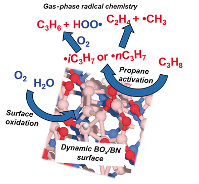 angew_chem's tweet photo. #Boronnitride is a selective catalyst for #propane oxidative #dehydrogenation. #Oxyfunctionalization goes hand-in-hand with #gasphase #radicalchemistry @UWMadison @UWMadisonChem @hermansgroup @UCLA @UCLAchem https://t.co/LNqmhyH00l https://t.co/wQzBi1cM7g