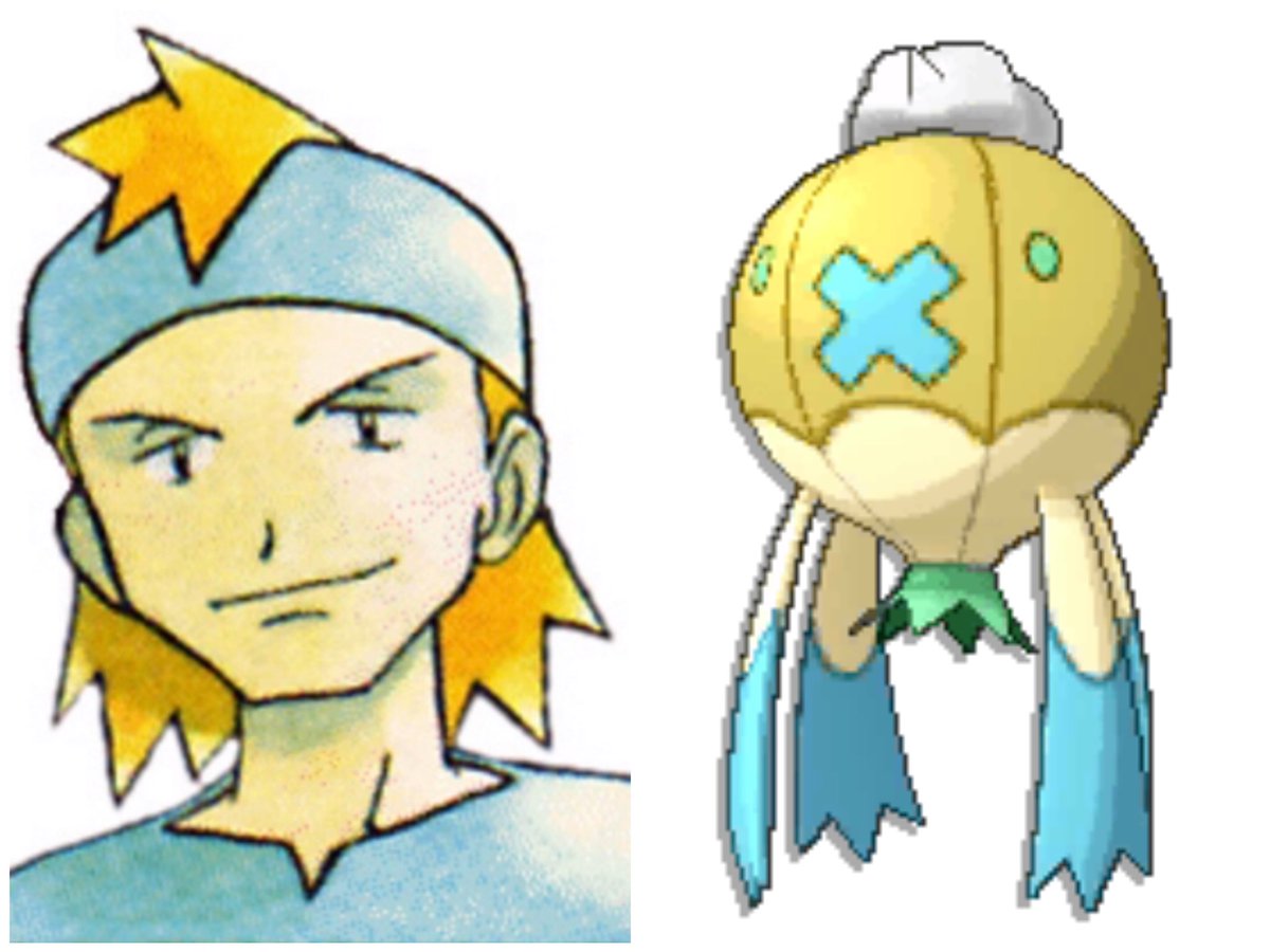 雪之丞 V Twitter フワライド 通常色だとhgssマツバっぽくて 色違いだと金銀版マツバっぽいカラーリングなんだな