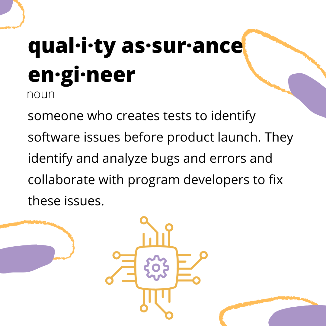 GrenadianSteam's tweet photo. TECH TUESDAY.
Do you like finding and fixing software bugs? Consider a career as a QA Engineer. Click the link in our bio for more!
#grensteam #stemeducation #steameducation #technology #qa #software #foryouopage #explorepage https://t.co/uamagxfmwB