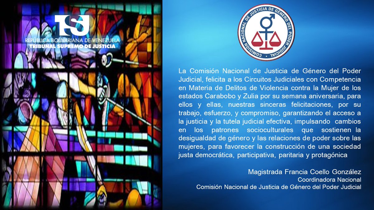 JusticiaMujerVe's tweet photo. 14/7/2020, Felicitamos a los Circuitos Judiciales VCM de los estados Carabobo y Zulia en su semana Aniversario #LaJusticiaDeGeneroEstaDeGuardia #LavateLasManos #UsaTapaboca #QuedateEnTuCasa https://t.co/NzXNYhJDW0