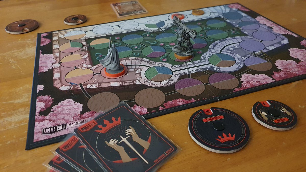 A match of Unmatched, Arthur vs Bigfoot.