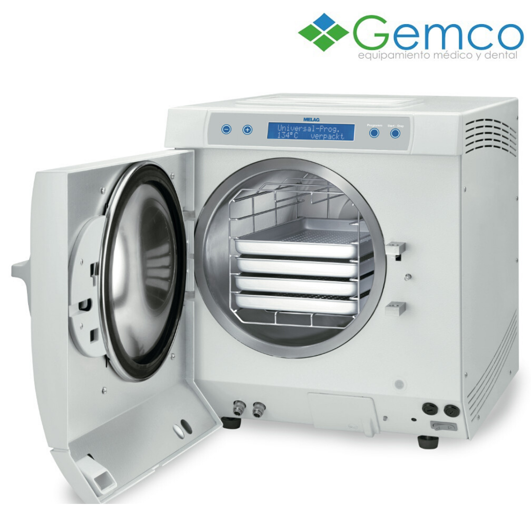 Gemco14's tweet photo. El Euroklav 23 VS + de MELAG ofrece una alternativa económica a la serie Vacuklav para prácticas que no necesitan un autoclave "Clase B". Dado el volumen de la cámara de aproximadamente 23 litros (profundidad 45 cm), es adecuado para la esterilización de instrumentos más largos. https://t.co/MiPSum9hXP