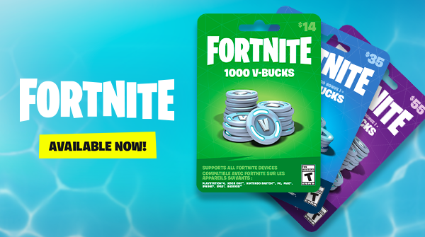 fortnite gift card walmart