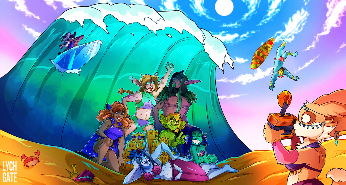 HORAY!! All four weeks for #STVBB2020
I handle these prompts as stress free as I can, meaning I just have fun with the art and give no care to it's quality so it was an enjoyable 4 weeks ♥️?
Thanks all who let me draw ur OCs!! Everyone's got such neat characters
#worldofwarcraft 