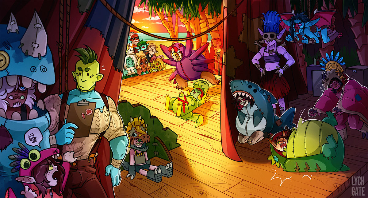 HORAY!! All four weeks for #STVBB2020
I handle these prompts as stress free as I can, meaning I just have fun with the art and give no care to it's quality so it was an enjoyable 4 weeks ♥️?
Thanks all who let me draw ur OCs!! Everyone's got such neat characters
#worldofwarcraft 
