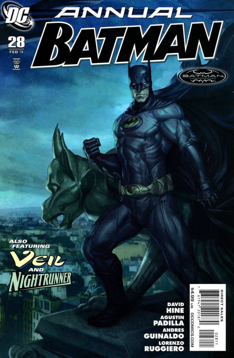 J’ai oubliéVous pouvez retrouver Nightrunner dans :- Detective Comics Annual #12 (pour ça 1ère apparition)- Batman Annual #28- Batman Incorporated - Batman Incorporated New 52