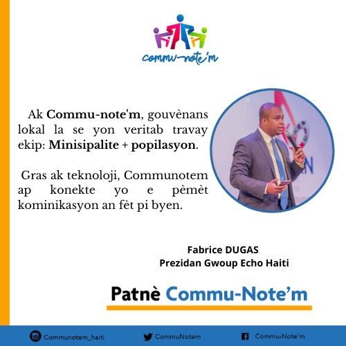 fabrilly's tweet photo. Mèsi a tout ekip la. @GroupECHOHaiti @elanhaiti fyè de nou. https://t.co/5rIGqeAQj0
