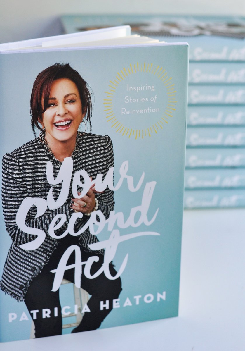 PatriciaHeaton's tweet photo. Thank you for making #YourSecondAct the number one new release on @Amazonbooks - have you pre-ordered your copy yet? https://t.co/Re50snrjTG #amazonbooks #amazonbookclub https://t.co/ufvzo87T0l