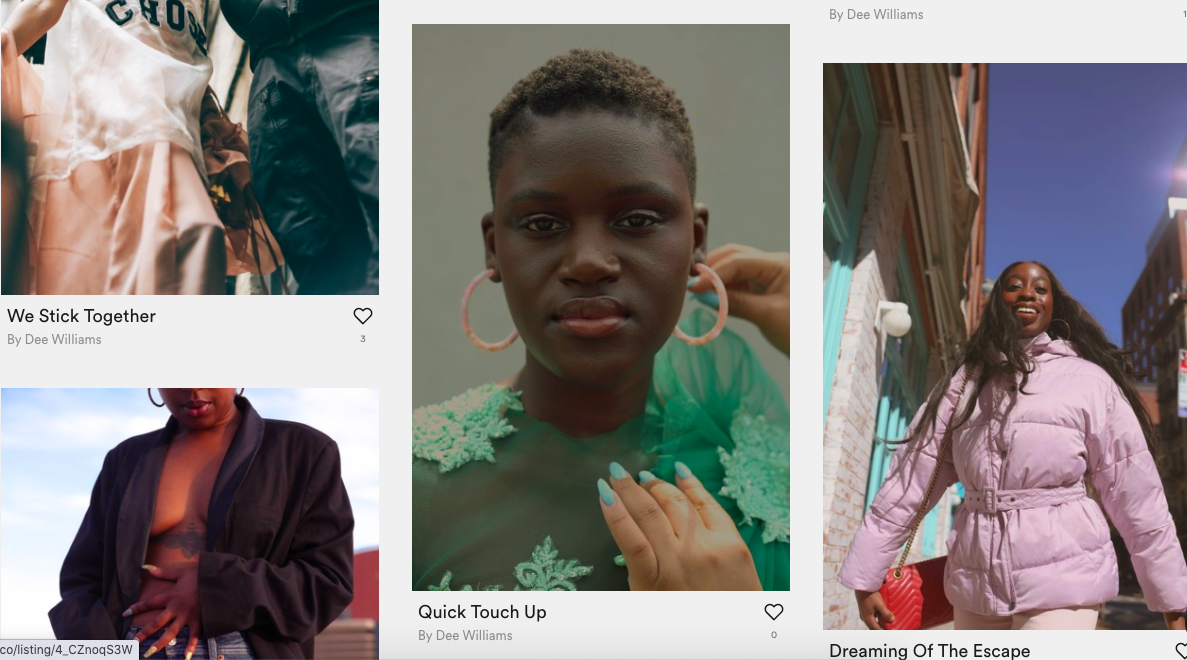 eva_recinos's tweet photo. Dee Williams's print shop // 50% of proceeds are going to the Trans Women of Color Collective through end of the month https://t.co/Q3EGJvuyCR https://t.co/EveMvc36b0