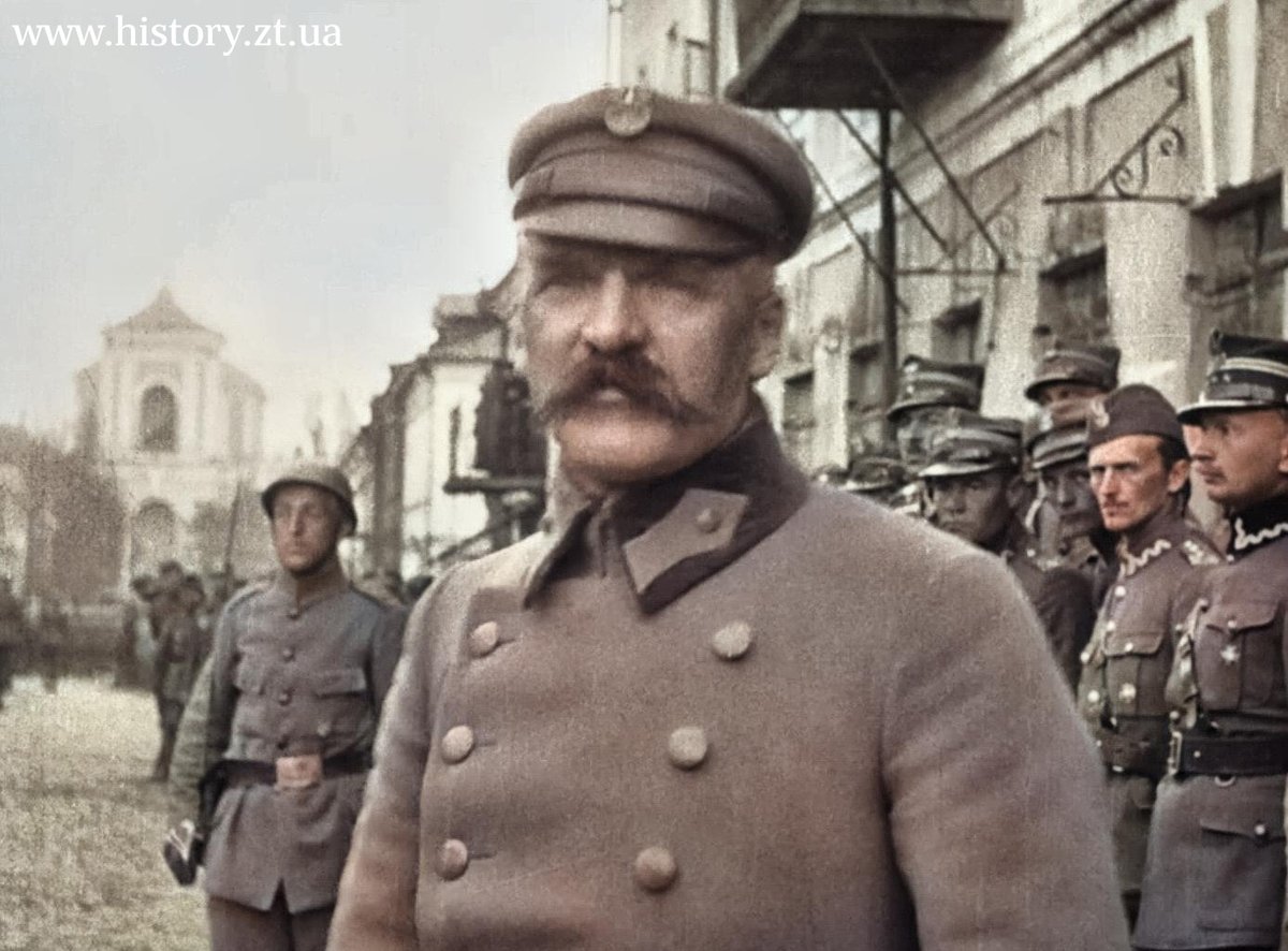 Today I wrote a letter to the President and Commander-in-Chief of the Polish Army, Brigadier General Józef Piłsudski, expressing the need to confront Moscow imperialism, now disguised as a communist, and that the Ukrainian Army is still confident of final victory. #1920Live