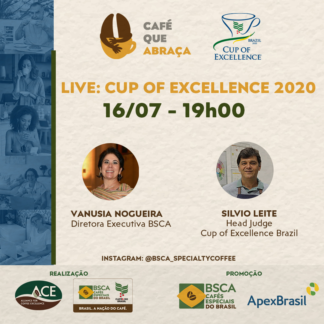 Quinta-feira, dia 16 de julho, é dia de live em nosso instagram (@bsca_specialtycoffee) sobre o Cup of Excellence Brazil 2020.
Nossos convidados conversarão sobre as regras e procedimentos do concurso deste ano!
Estamos ansiosos!

#cupofexcellence