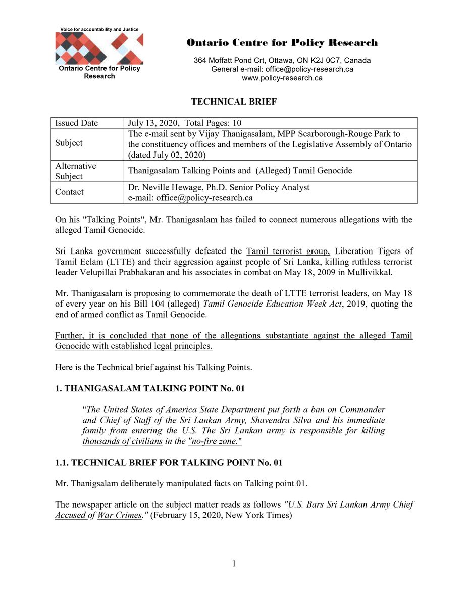 GlobalLankan's tweet photo. Allegations in #Bill104 are baseless and unfounded. Please read below the well documented counterarguments against Bill 104 by Dr. Neville Hewage . https://t.co/zgCMckvTSf