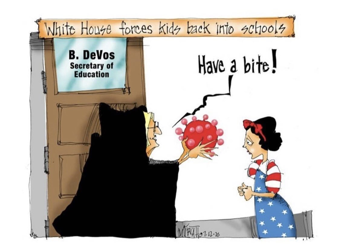 saidajk's tweet image. #DeVosMustGo