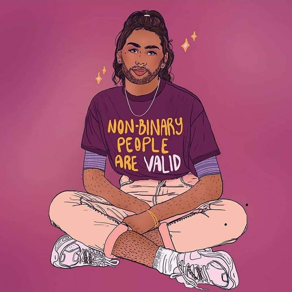 MGHTransHealth's tweet photo. We're wishing our community a Happy International Non-binary Day. ❤️

A reminder that including and implementing gender neutral words into our everyday language will make the a world of a difference to our nonbinary and gender expansive community members. https://t.co/5jZT0AuIOP