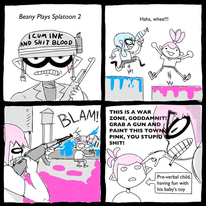 Different sorta thing than usual but I've been playing a lot of Splatoon 2 so I made this 
