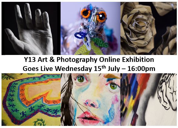 <a href="/ArtRicards/">Ricards Lodge Art</a> are excited to finally reveal the Year 13 Art &amp; Photography online exhibition today at 4pm. Join us in sharing the achievements of our students and please share the link with friends and family. Enjoy! <a href="/RicardsTweets/">Ricards Lodge</a> <a href="/FriendsORicards/">Friends of Ricards</a>  

ricardslodge.merton.sch.uk/news/?pid=3&ni…