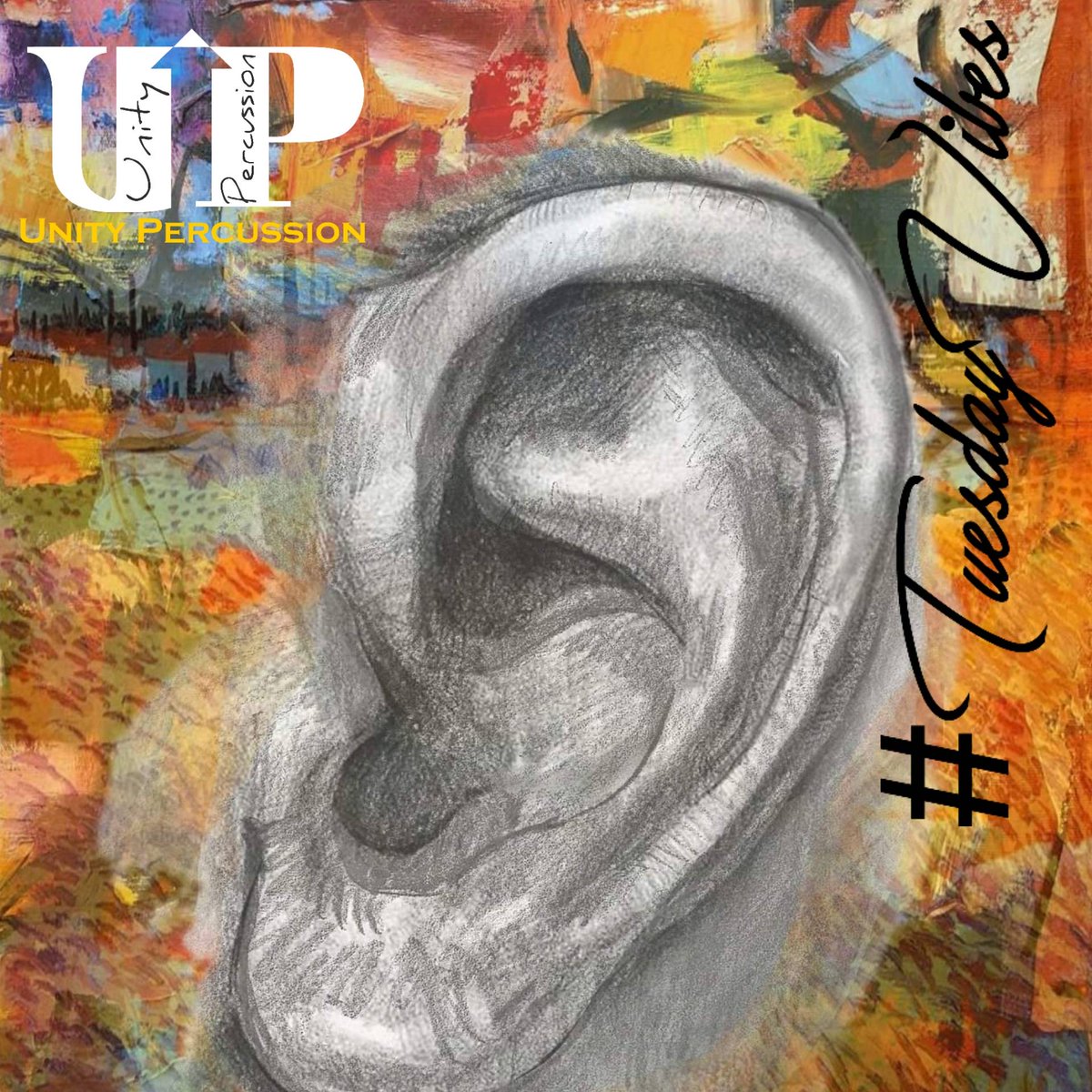 UnityPercussion's tweet photo. #TuesdayVibes with this meshed painting by who? This painting was featured as our final poster in the #UnityPercussion 2017 season. Name the painter who painted this canvas. #NameThePainter  #unitypercussion #unity2k17 #RiseUP #vincent #vangogh #canyou https://t.co/9wNbBLEwmG