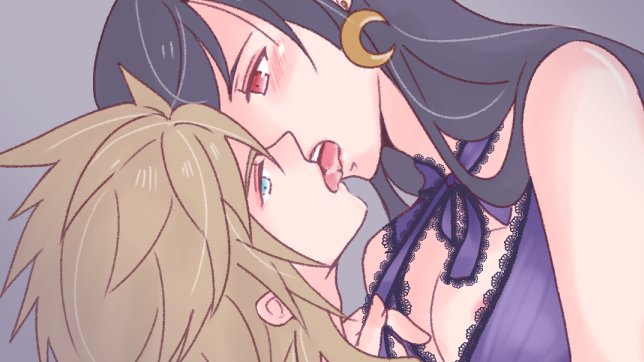 クラウド・ストライフ ,ティファ・ロックハート 「Idk why I always draw Cloud looking at u」|ナイス🐥🐬のイラスト