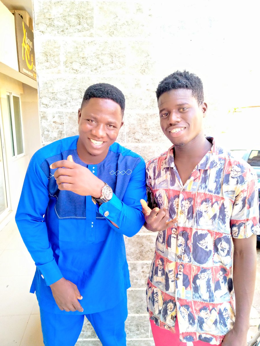 BalukeK's tweet image. With my boss hip hope never gibe up