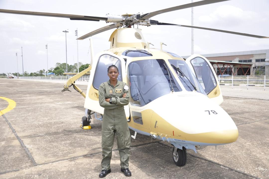 3/4. During her short but impactful stay in the Service, late Arotile, contributed significantly to the efforts to rid the North Central States of armed bandits and other criminal elements by flying several combat missions under Operation GAMA AIKI in Minna, Niger State.