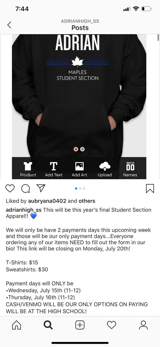 AHS Leadership tweet media