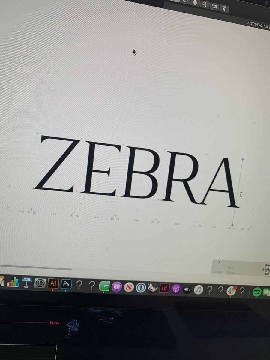 Working on dat 1st serif with Christian Dexter and Vicky Escobar. <a href="/avondaletypeco/">Avondale Type Co.</a> ⚡️⚡️