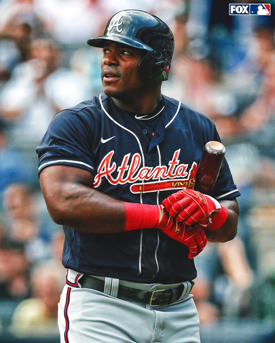 MLBONFOX's tweet photo. Welcome to the ATL, @YasielPuig 😤 https://t.co/6aQeqGv9zs