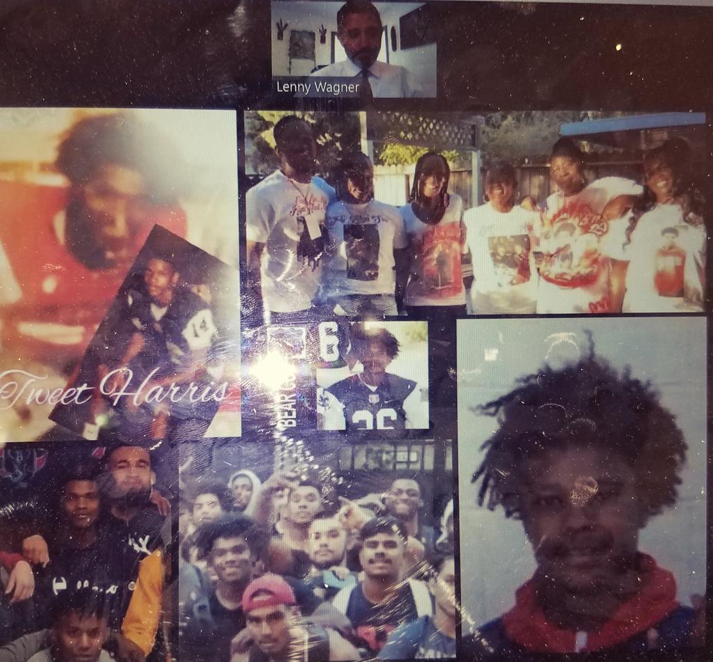 srjcfootball's tweet photo. Wonderful thing happened today for a fallen Bear Cub. Tweet Harris was given an honorary degree from Santa Rosa Junior College.  Thank you for recognizing a fine young man. He was on his way. He is very missed.  We love you Tweet. #CB4L #iwanttobeanallamerican #srjcfootball https://t.co/YyTRSq8QoI